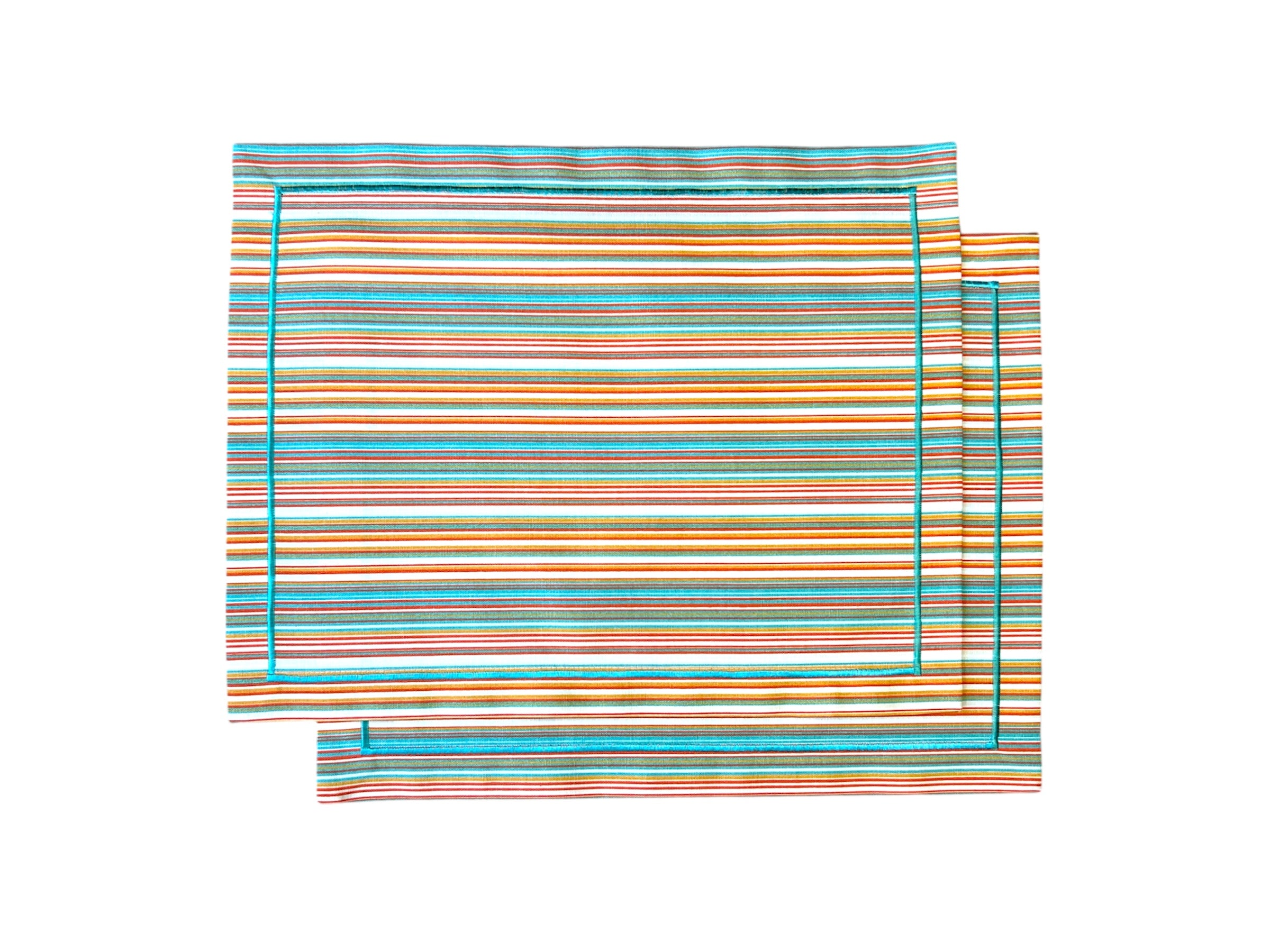 Orange Horizon Table Set