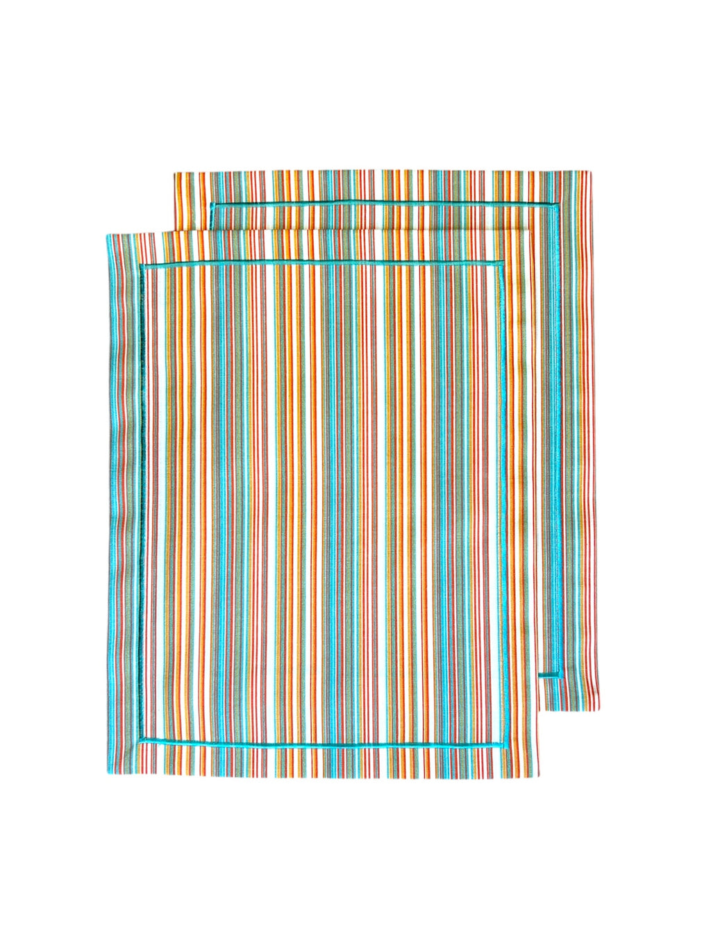 Orange Horizon - 8 Piece Table Set