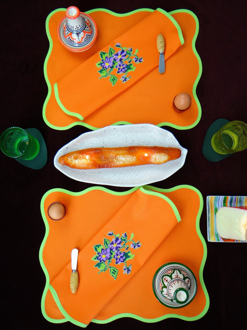 Citrus Garden - 8 Piece Table Set