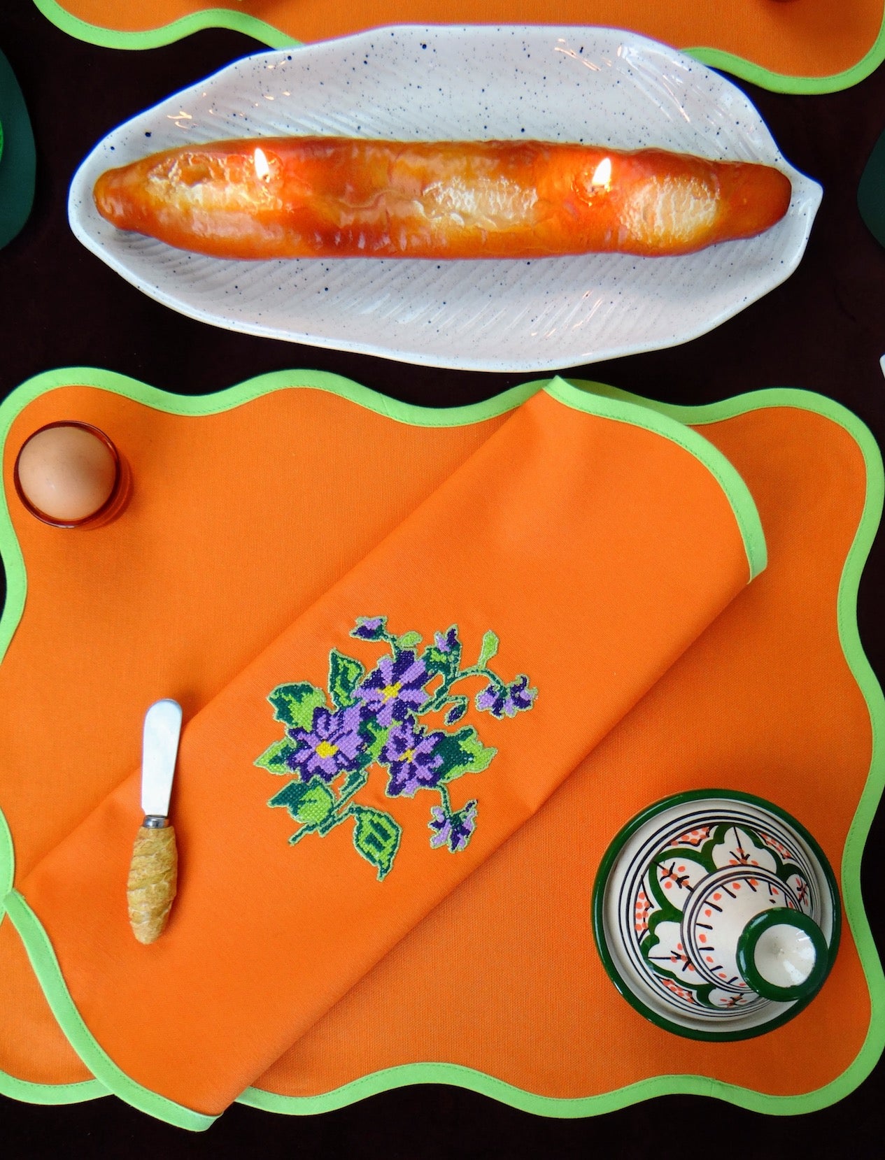 Citrus Garden - 8 Piece Table Set